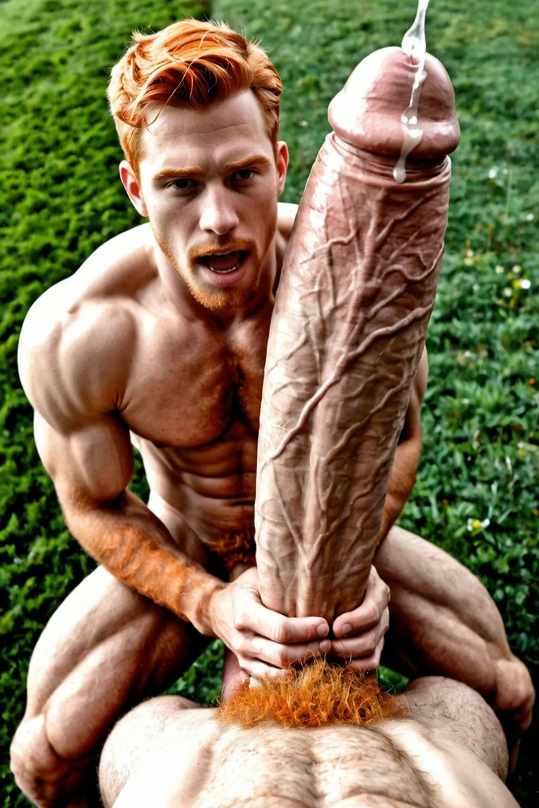 (first slowly licking cock while heavy breathing while clear precum drips out…
