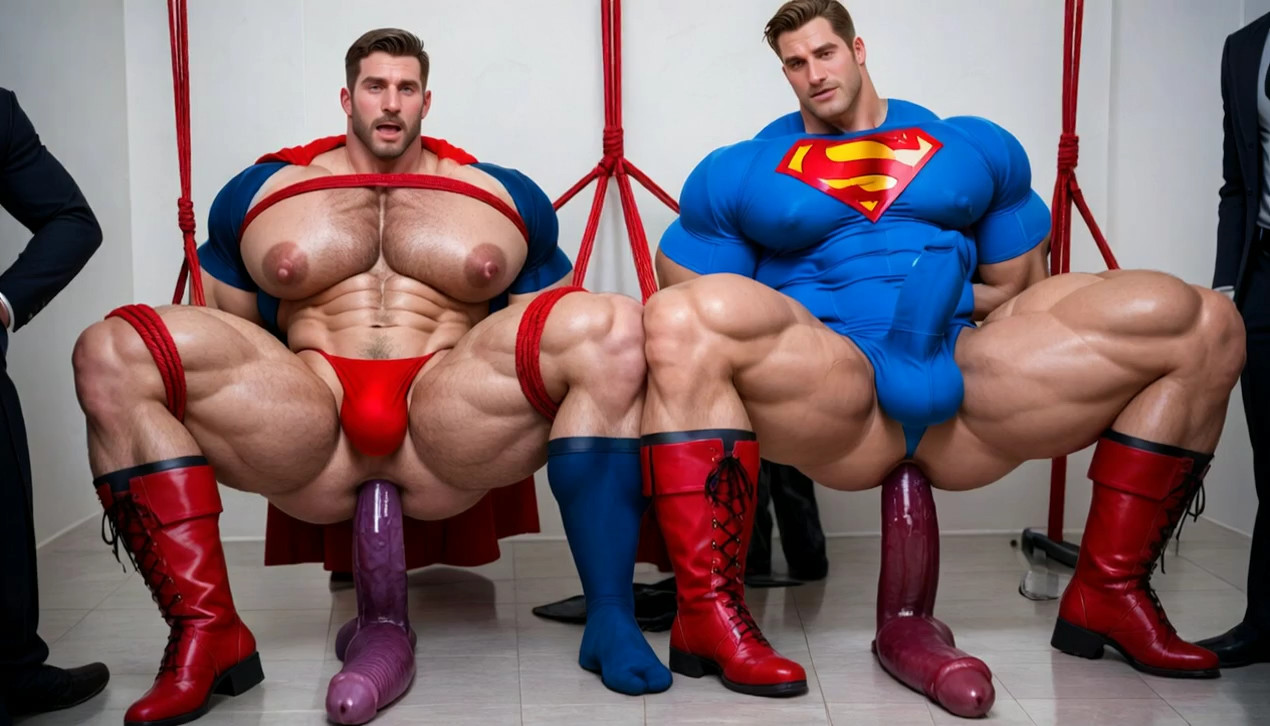 Man on right says, “You’ll never get away with this Luthor!” Unseen voice say…